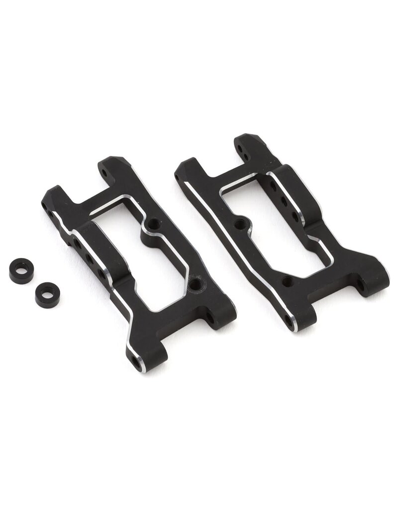 YOKOMO YOKY2-008RAW RD2.0/SD2.0 ALUMINUM SHORT REAR WEIGHT H SUSPENSION ARMS (BLACK) (2)