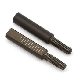 YOKOMO YOKRD-008FA17 SD2.0 ALUMINUM ROD END ADAPTER (2) (4.5X17MM)