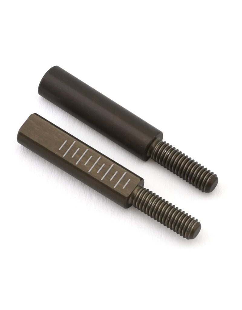 YOKOMO YOKRD-008FA17 SD2.0 ALUMINUM ROD END ADAPTER (2) (4.5X17MM)