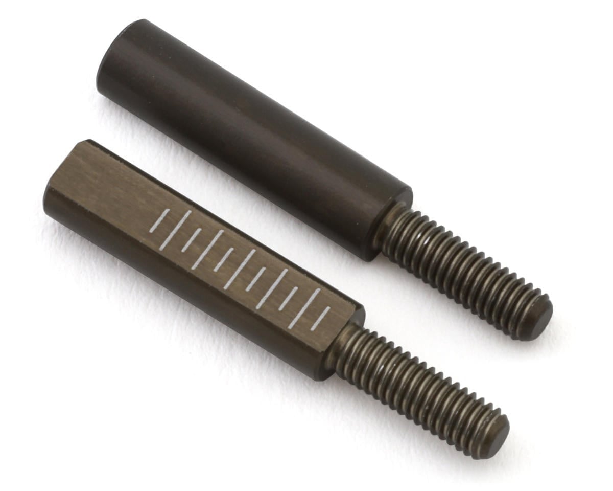 YOKRD-008FA17 SD2.0 ALUMINUM ROD END ADAPTER (2) (4.5X17MM)