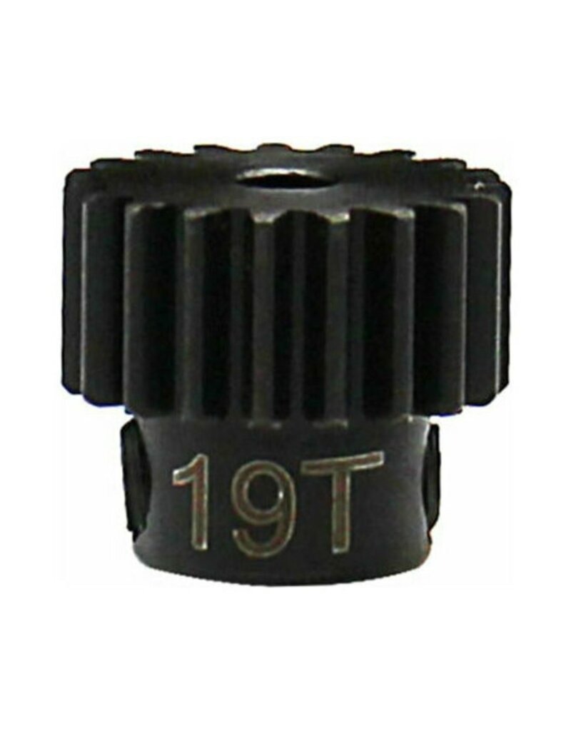 HOT RACING HRAMSG19M05 MOD 0.5 HARDENED STEEL PINION GEAR (2.3MM BORE) (19T)
