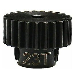 HOT RACING HRAMSG23M05 MOD 0.5 HARDENED STEEL PINION GEAR (2.3MM BORE) (23T)