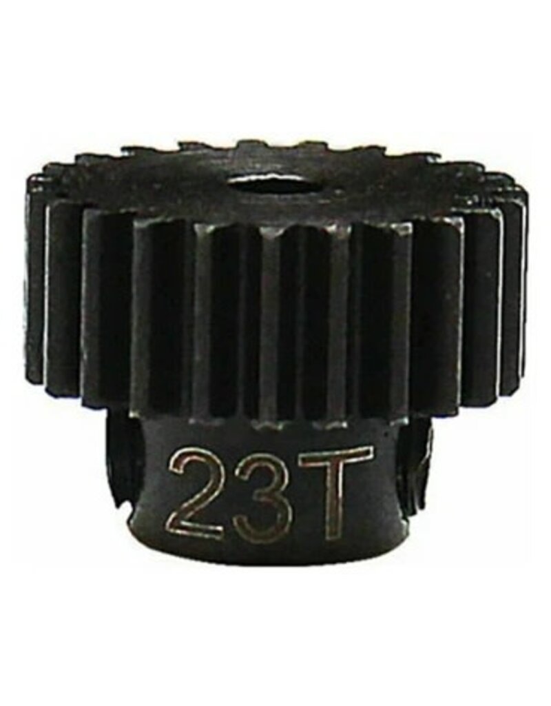 HOT RACING HRAMSG23M05 MOD 0.5 HARDENED STEEL PINION GEAR (2.3MM BORE) (23T)