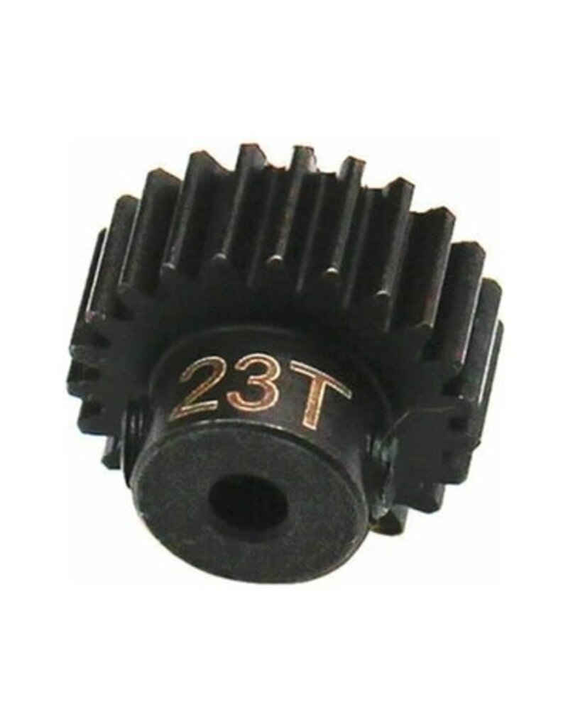 HOT RACING HRAMSG23M05 MOD 0.5 HARDENED STEEL PINION GEAR (2.3MM BORE) (23T)