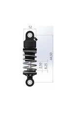 HOT RACING HRAGRM445NDP01 ALUMINUM NASCAR DAMPER 44.5MM (2) - GROM