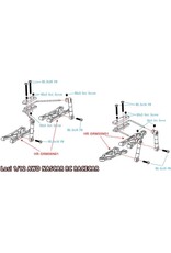 HOT RACING HRAGRM311TY01 ANTI-ROLL SWAY BAR SET GROM TYPHON NASCAR