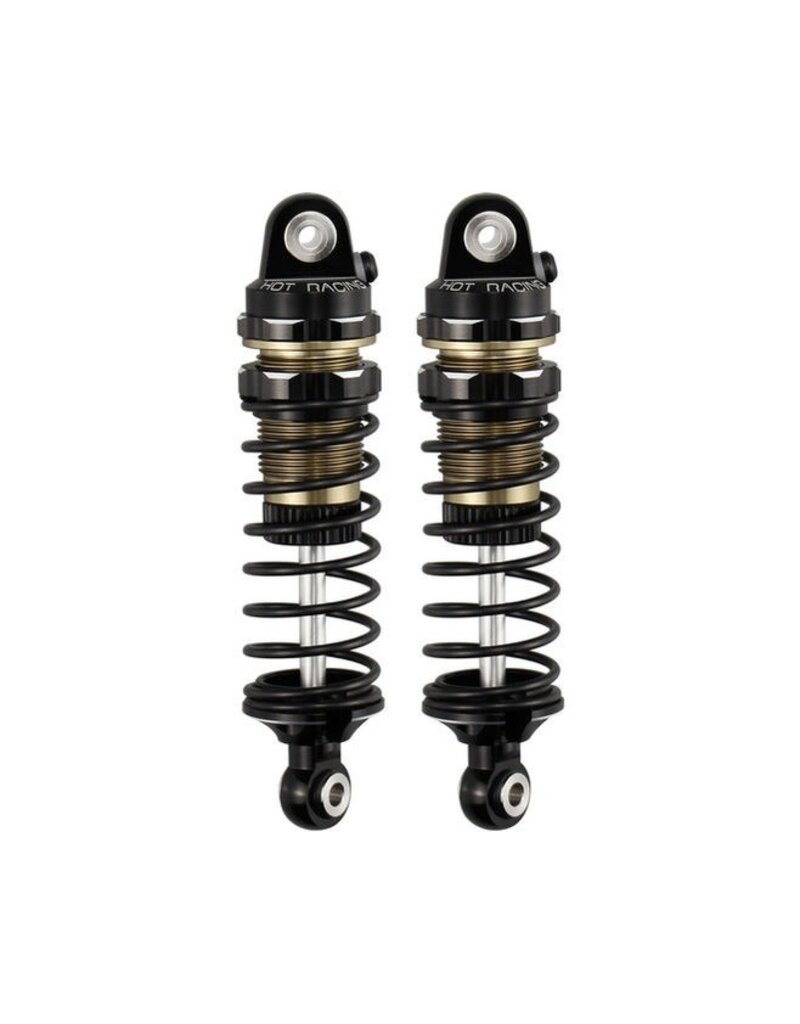 HOT RACING HRAAMN63DP01 ALUMINUM DAMPER SHOCK 63MM (2) - MINI KRATON