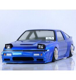 PANDORA RC PABG-3062 1/10 MITSUBISHI STARION DRIFT BODY SET (CLEAR) (257-260MM)