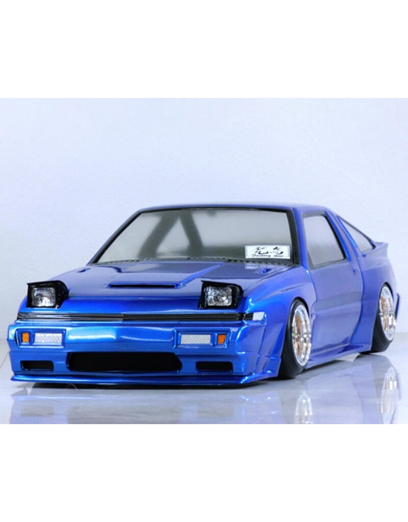 PANDORA RC PABG-3062 1/10 MITSUBISHI STARION DRIFT BODY SET (CLEAR) (257-260MM)