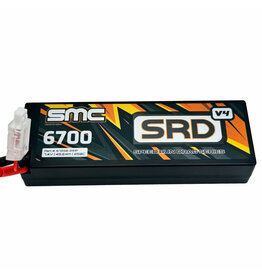 SMC SMC67250-2S1PV4 SRD V4 7.4V  LIPO 6700MAH 250C: QS8