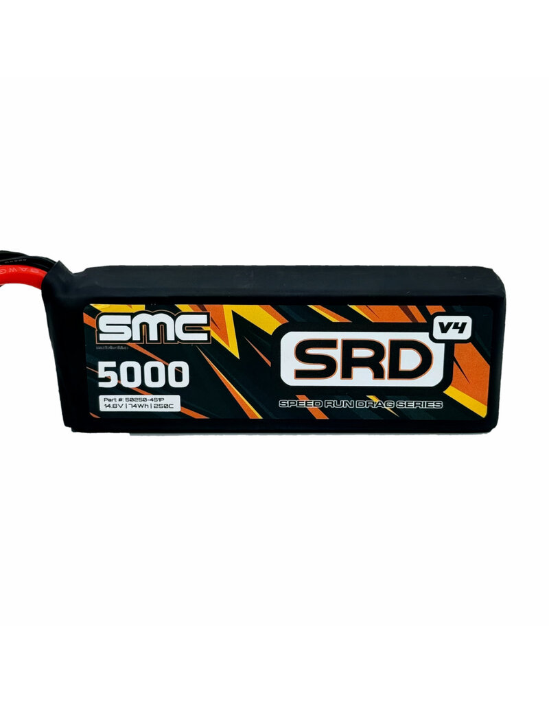 SMC SMC50250-4S1PV4 SRD V4 14.8V  LIPO 5000MAH 250C: QS8
