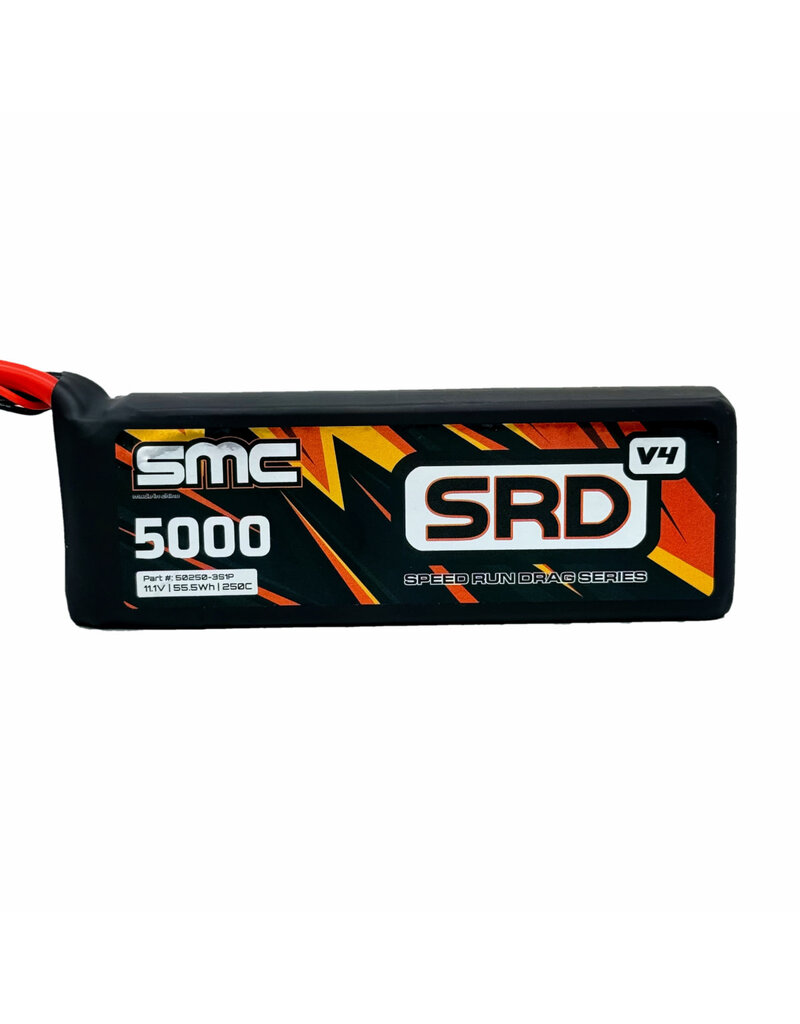SMC SMC50250-3S1PV4 SRD V4 11.1V  LIPO 5000MAH 250C: QS8