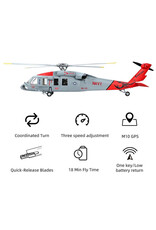 FLYWING MH-60R 470 ACE GPS/ATT SCALE RC HELICOPTER RTF: NAVY GREY/SEAHAWK