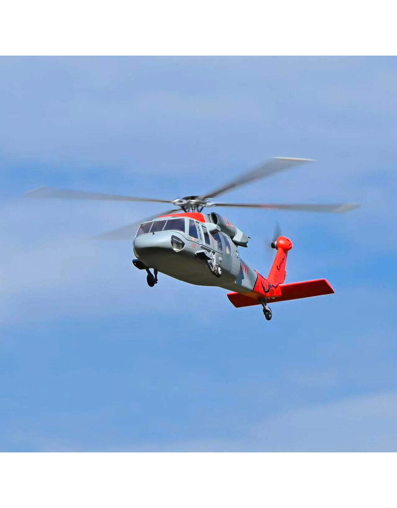 FLYWING MH-60R 470 ACE GPS/ATT SCALE RC HELICOPTER RTF: NAVY GREY/SEAHAWK