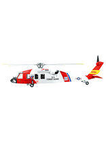 FLYWING MH-60T 470 ACE GPS/ATT SCALE RC HELICOPTER RTF: COAST GUARD WHITE/JAYHAWK