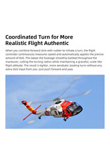 FLYWING MH-60T 470 ACE GPS/ATT SCALE RC HELICOPTER RTF: COAST GUARD WHITE/JAYHAWK