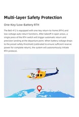 FLYWING BELL-412 470 ACE GPS/ATT SCALE RC HELICOPTER RTF