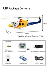 FLYWING BELL-412 470 ACE GPS/ATT SCALE RC HELICOPTER RTF