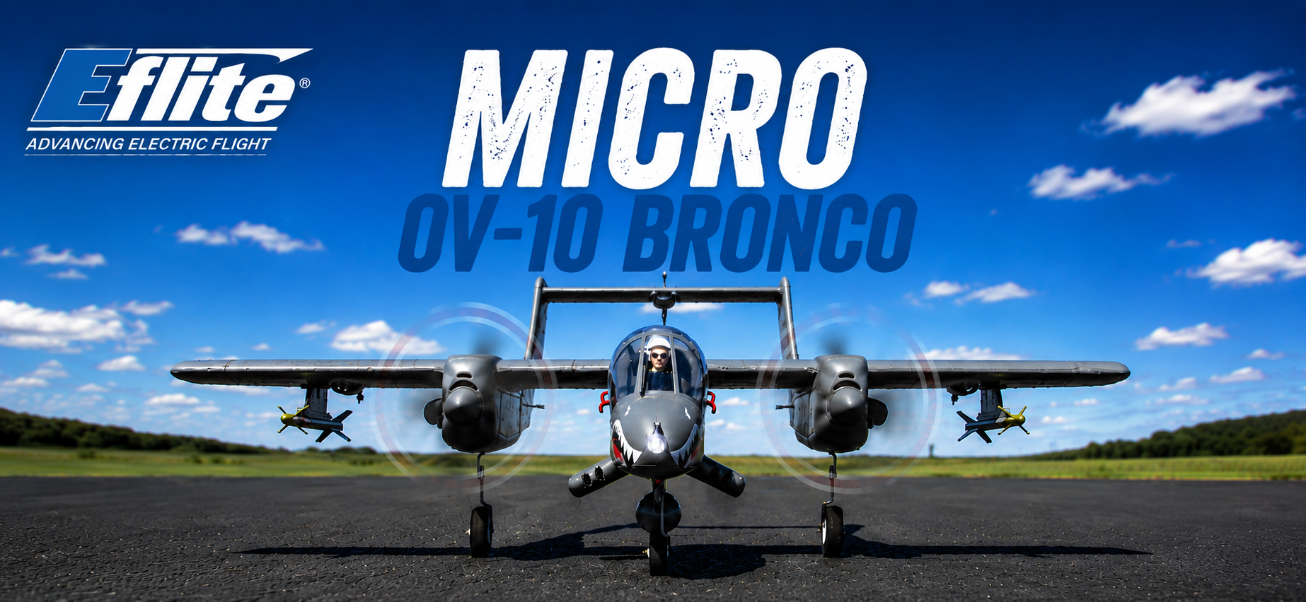 EFLITE MICRO OV-10 BRONCO