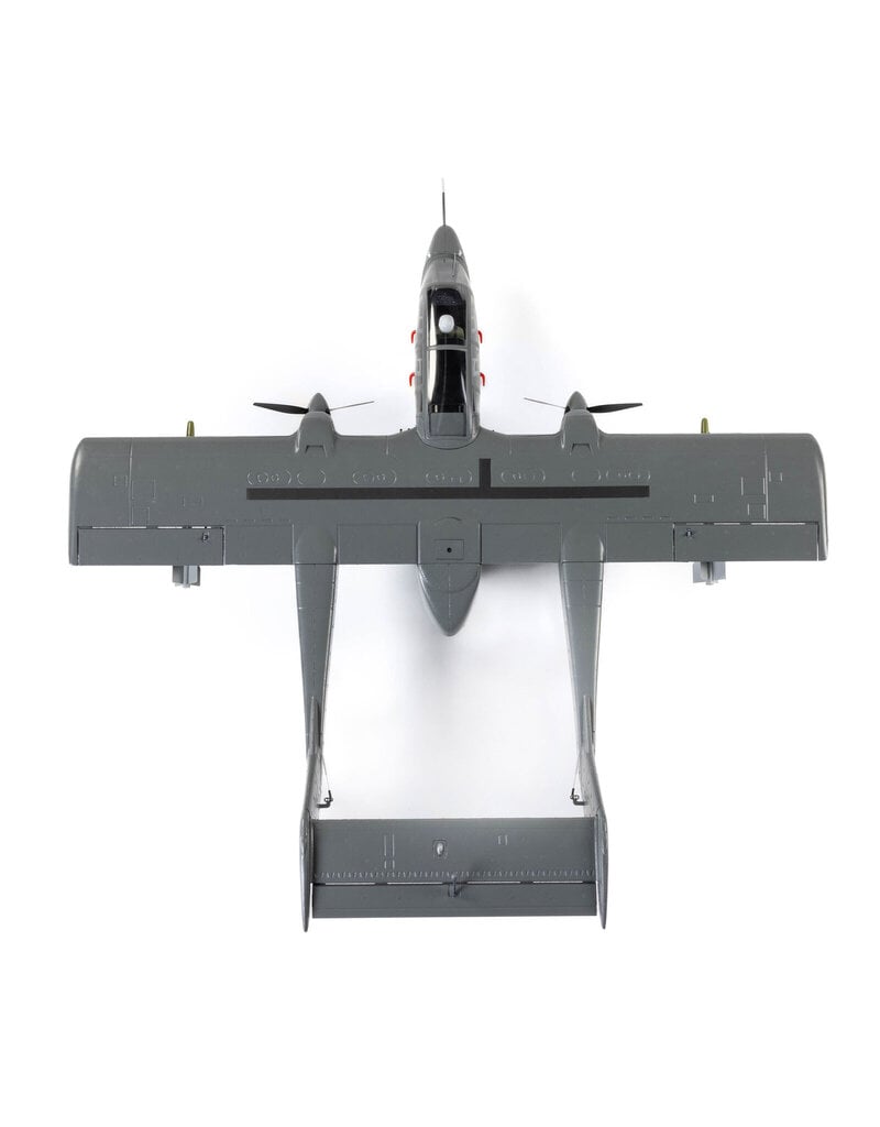 E-FLITE EFLU35050 MICRO OV-10 BRONCO 645MM BNF BASIC WITH AS3X AND SAFE SELECT