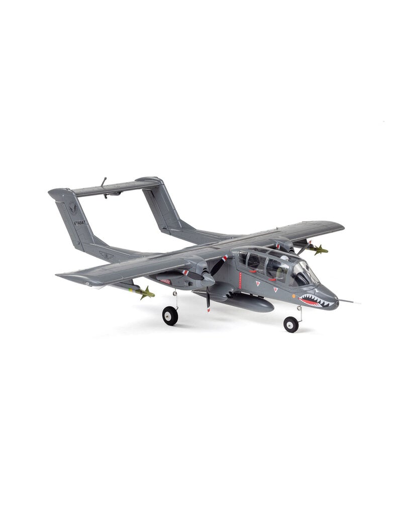 E-FLITE EFLU35050 MICRO OV-10 BRONCO 645MM BNF BASIC WITH AS3X AND SAFE SELECT