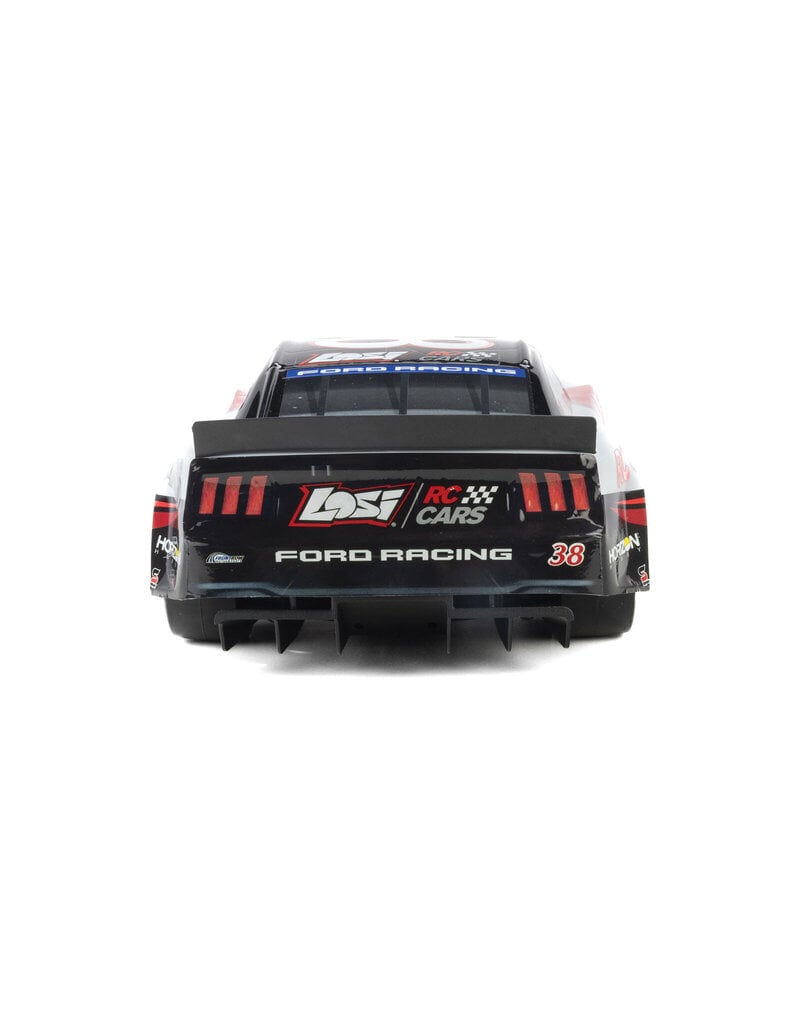 LOSI LOS1122638 1/12 NASCAR RC RACE CAR ZANE SMITH NO. 38 2026 LOSI FORD MUSTANG 2S AWD RTR