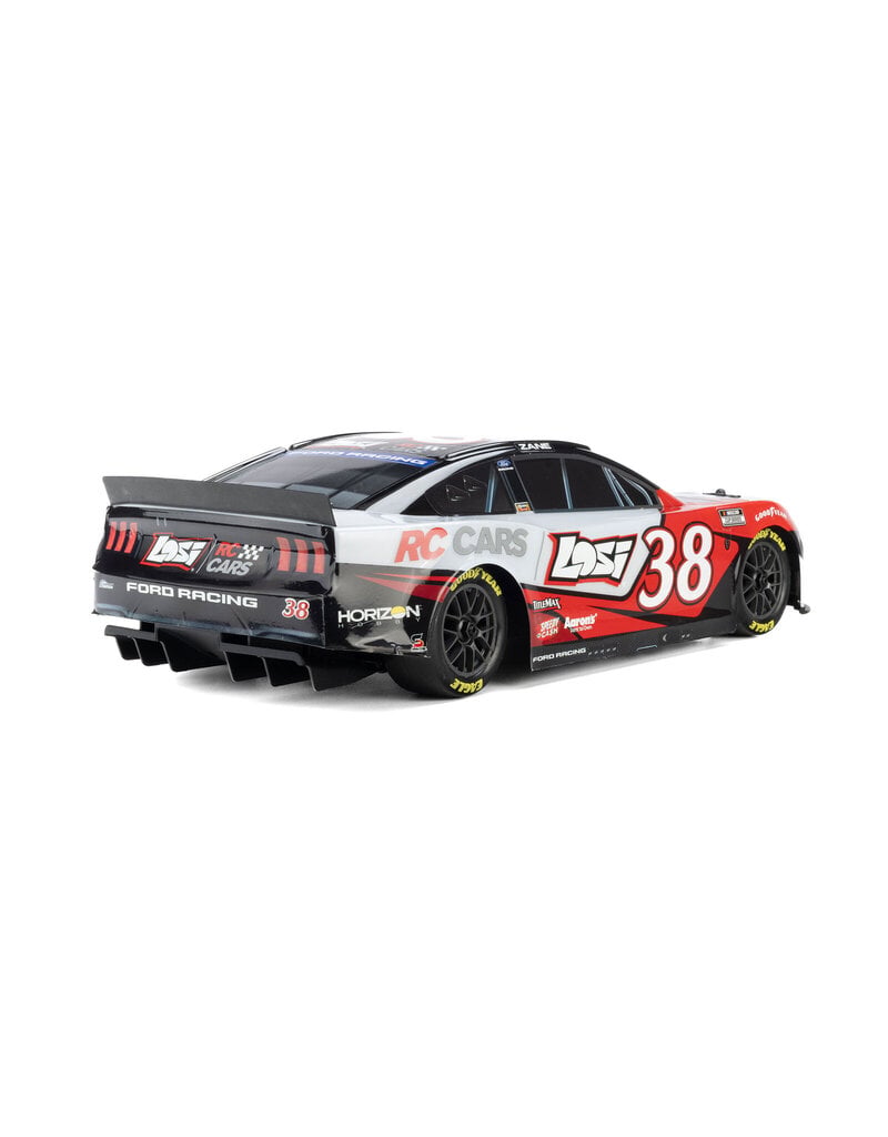 LOSI LOS1122638 1/12 NASCAR RC RACE CAR ZANE SMITH NO. 38 2026 LOSI FORD MUSTANG 2S AWD RTR