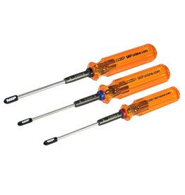 MIP MIP9606 HEX DRIVER BALL WRENCH SET, GEN 2, METRIC (3), 2.0MM, 2.5MM, 3.0MM