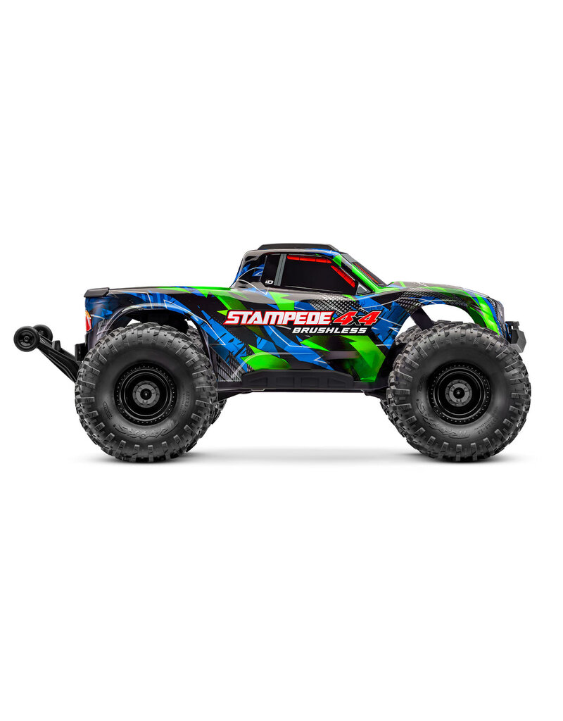 TRAXXAS TRA67454-4-GRN STAMPEDE 4X4 HD VX3 BL