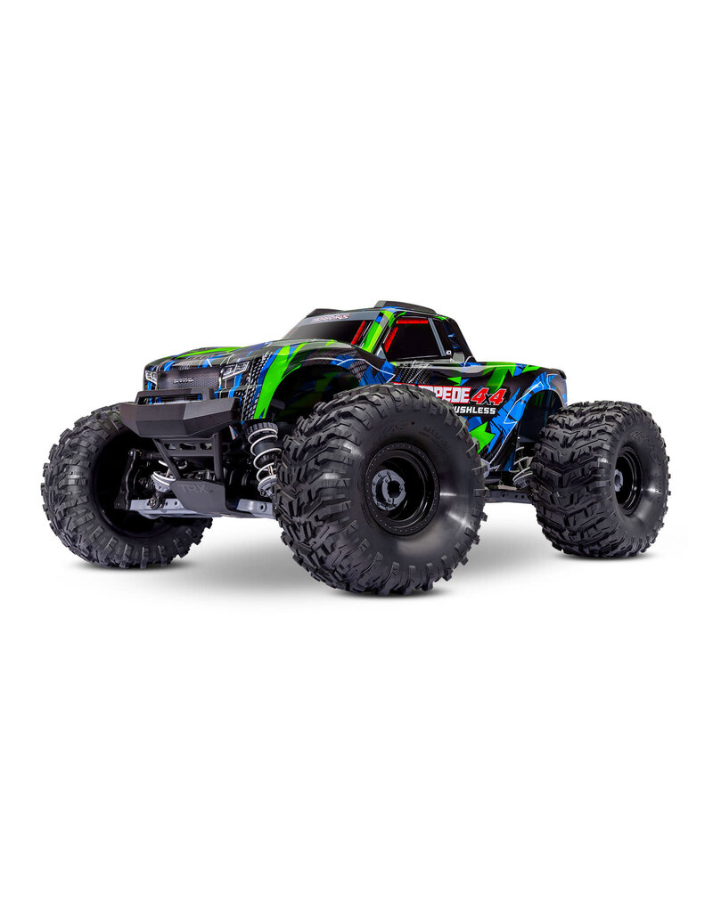 TRAXXAS TRA67454-4-GRN STAMPEDE 4X4 HD VX3 BL