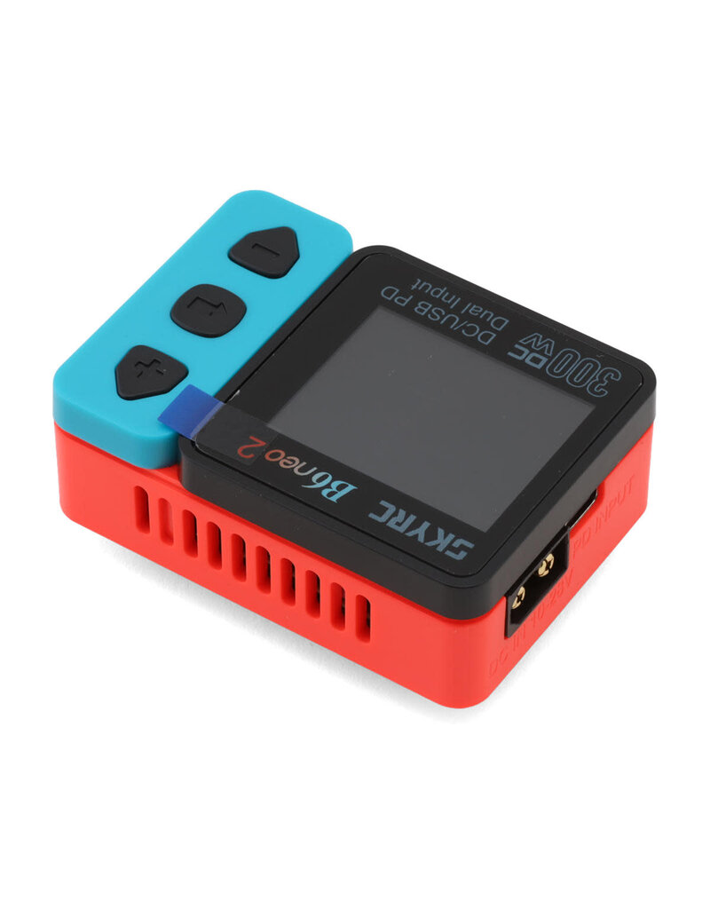 SKYRC SKY-100225-01 B6NEO 2 LIPO/LIHV/LIFE DC BATTERY CHARGER (6S/16A/300W) (BLUE/RED)