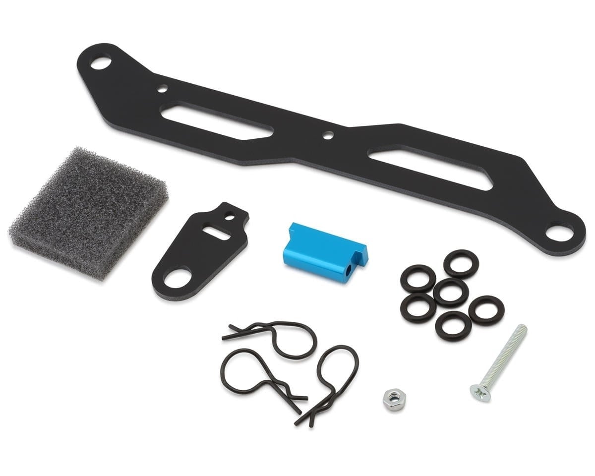 TAM54555 TT-02 BATTERY & TRANSPONDER MOUNT ASSEMBLY