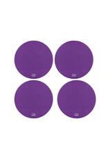 WHITZ RC RACING PRODUCTS WRP-WH-PRP WORKHORSE 2.2" 1/10 OFF-ROAD DIRT OVAL WHEEL STICKERS (PURPLE) (4)