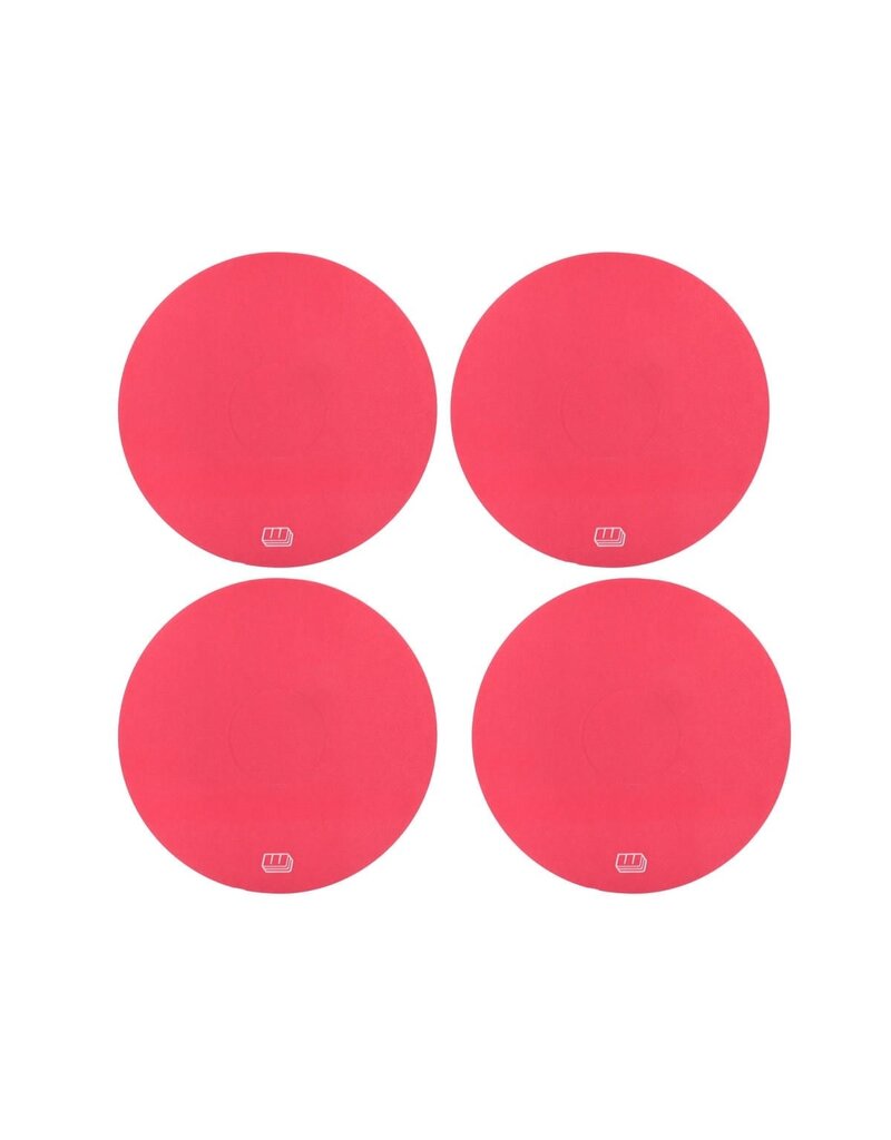 WHITZ RC RACING PRODUCTS WRP-WH-HPK WORKHORSE 2.2" 1/10 OFF-ROAD DIRT OVAL WHEEL STICKERS (HOT PINK) (4)