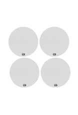 WHITZ RC RACING PRODUCTS WRP-WH-WHT WORKHORSE 2.2" 1/10 OFF-ROAD DIRT OVAL WHEEL STICKERS (WHITE) (4)