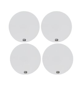 WHITZ RC RACING PRODUCTS WRP-WH-WHT WORKHORSE 2.2" 1/10 OFF-ROAD DIRT OVAL WHEEL STICKERS (WHITE) (4)