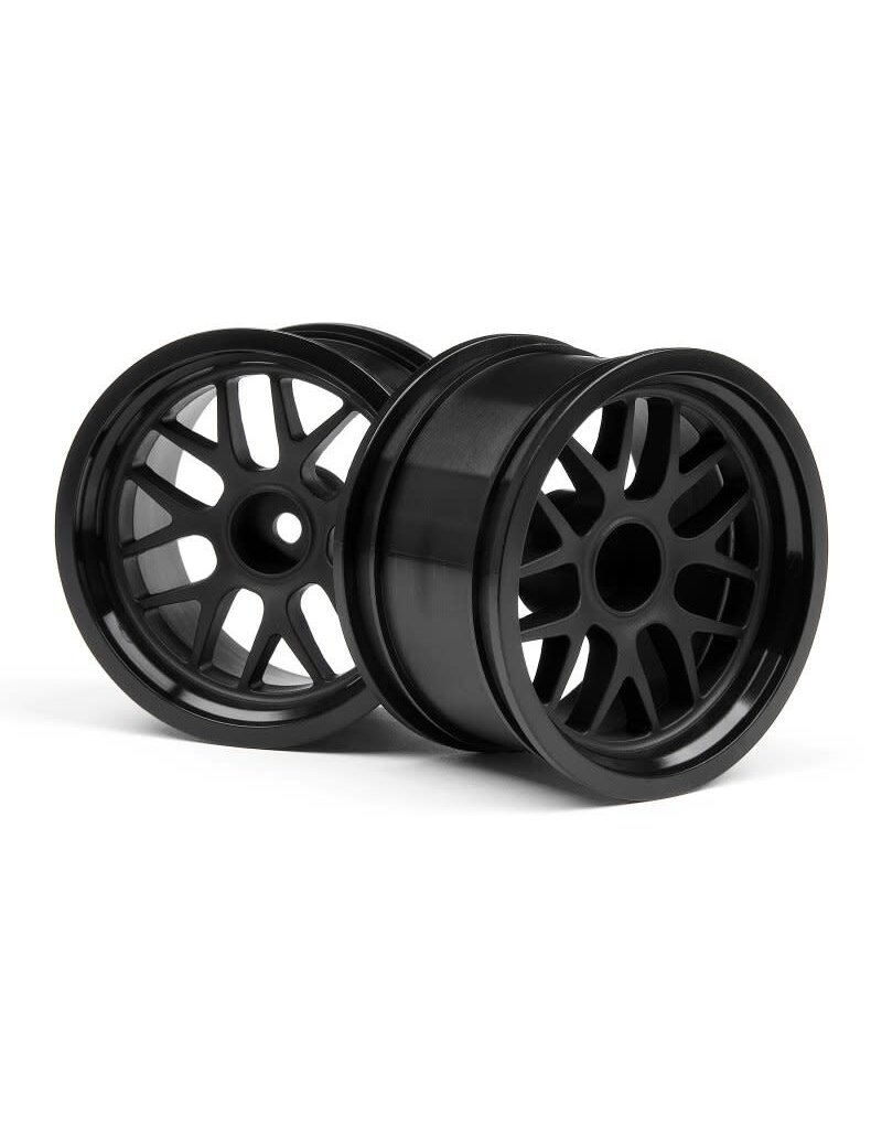 HPI RACING HPI109156 BBS SPOKE WHEEL, 48X31MM, BLACK, 9MM OFFSET, (2PCS)