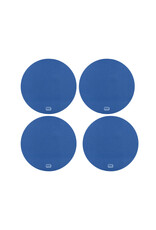 WHITZ RC RACING PRODUCTS WRP-WH-BLU WORKHORSE 2.2" 1/10 OFF-ROAD DIRT OVAL WHEEL STICKERS (BLUE) (4)