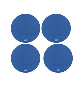 WHITZ RC RACING PRODUCTS WRP-WH-BLU WORKHORSE 2.2" 1/10 OFF-ROAD DIRT OVAL WHEEL STICKERS (BLUE) (4)
