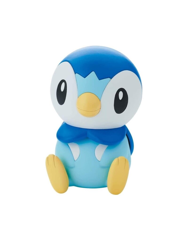 BANDAI BAS2561634 POKÉMON MODEL KIT QUICK!! #06 PIPLUP PLASTIC MODEL KIT
