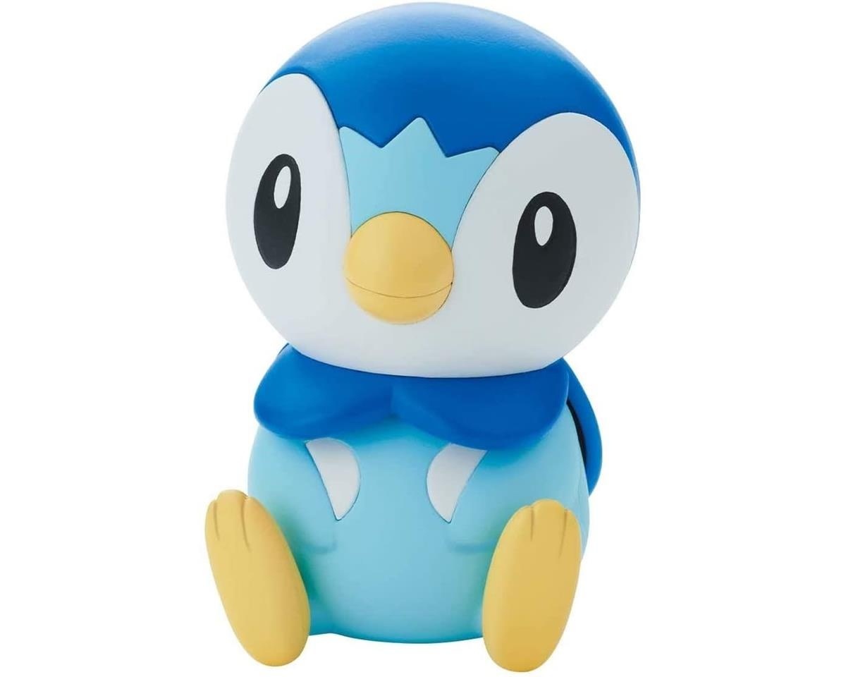BAS2561634 POKÉMON MODEL KIT QUICK!! #06 PIPLUP PLASTIC MODEL KIT