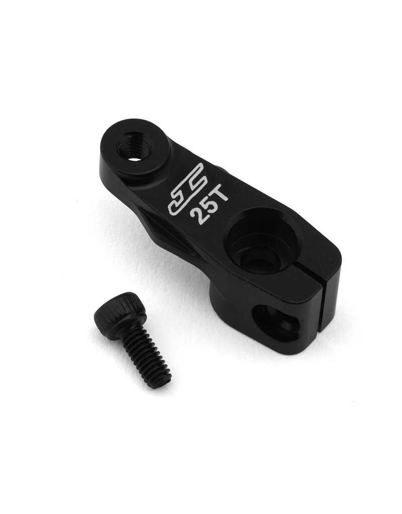 JCONCEPTS JCO5315-2 RC10 '89 MASAMI STEALTH 14MM SERVO HORN (BLACK) (25T-FUTABA/PROTEK)