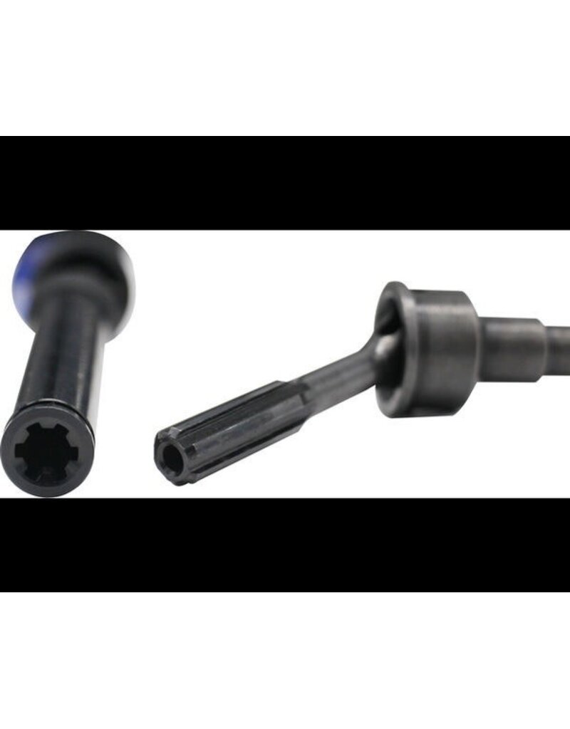 HOT RACING HRAERVT288RC METAL CV SPLINED DRIVE SHAFT FOR TRAXXAS E-REVO 2.0