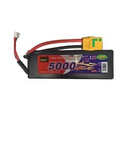 IMEX IMXFSR25116 3S LIPO 11.1C 5000MAH 40C BATTERY: XT90