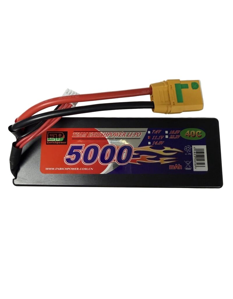 IMEX IMXFSR25106 4S LIPO 14.8V 5000MAH 40C BATTERY: XT90