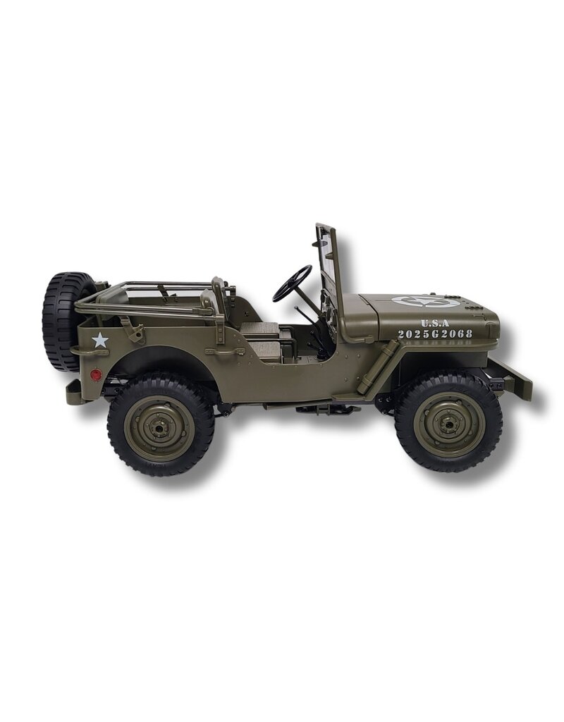 IMEX IMX77807 1/10 SCALE MILITARY JEEP: GREEN