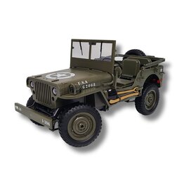 IMEX IMX77807 1/10 SCALE MILITARY JEEP: GREEN