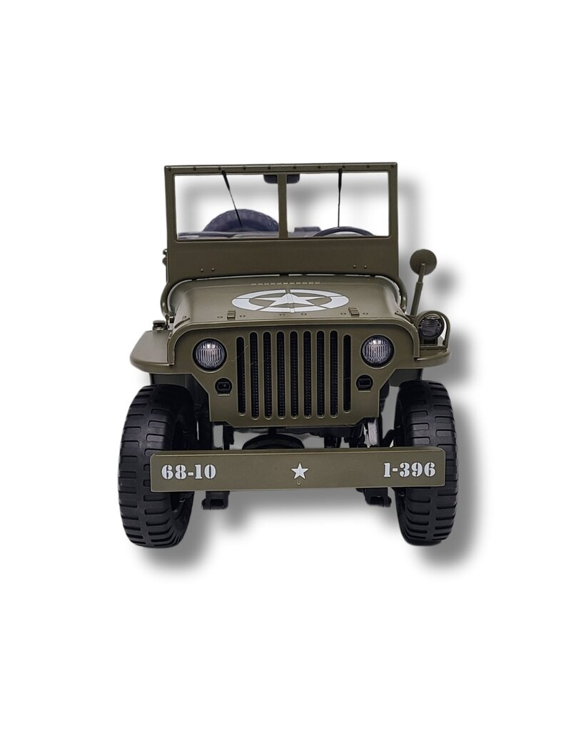IMEX IMX77807 1/10 SCALE MILITARY JEEP: GREEN