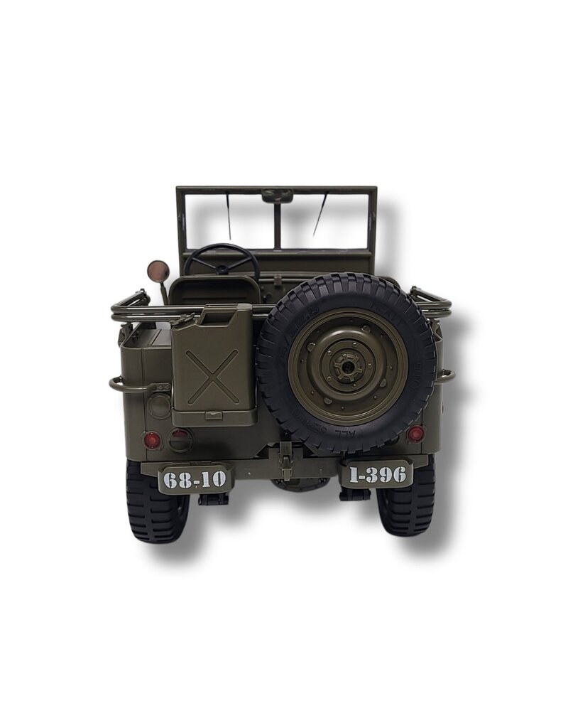 IMEX IMX77807 1/10 SCALE MILITARY JEEP: GREEN
