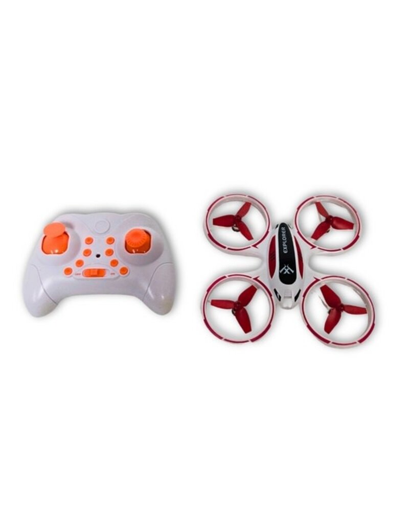 IMEX IMX17601 EXPLORER RC MICRO QUADCOPTER RED